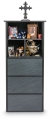 Indoor Economical Wood Shelving Columbarium